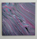 "Whispers In the Deep" 12x12" Original Acrylic Pour on Canvas