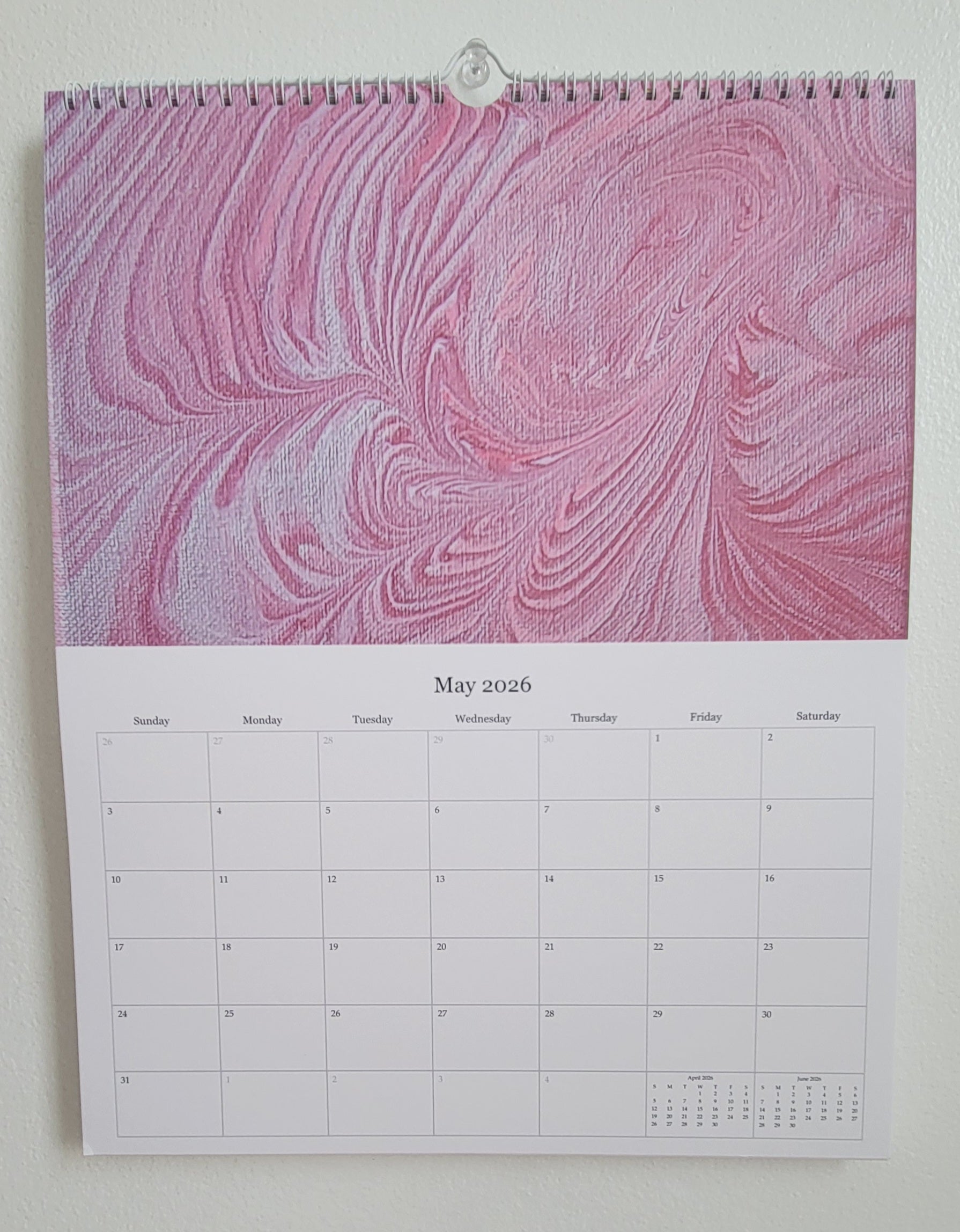 Waves of 2026: A Pisces Painting Owl Calendar