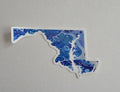 "Maryland Tides" 3" waterproof vinyl Sticker